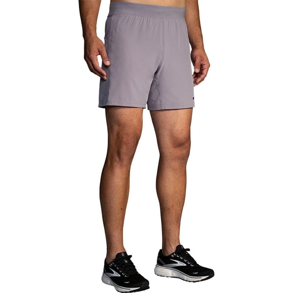 Brooks Sherpa 7" Short in Frosted Lead Men’s - Size S